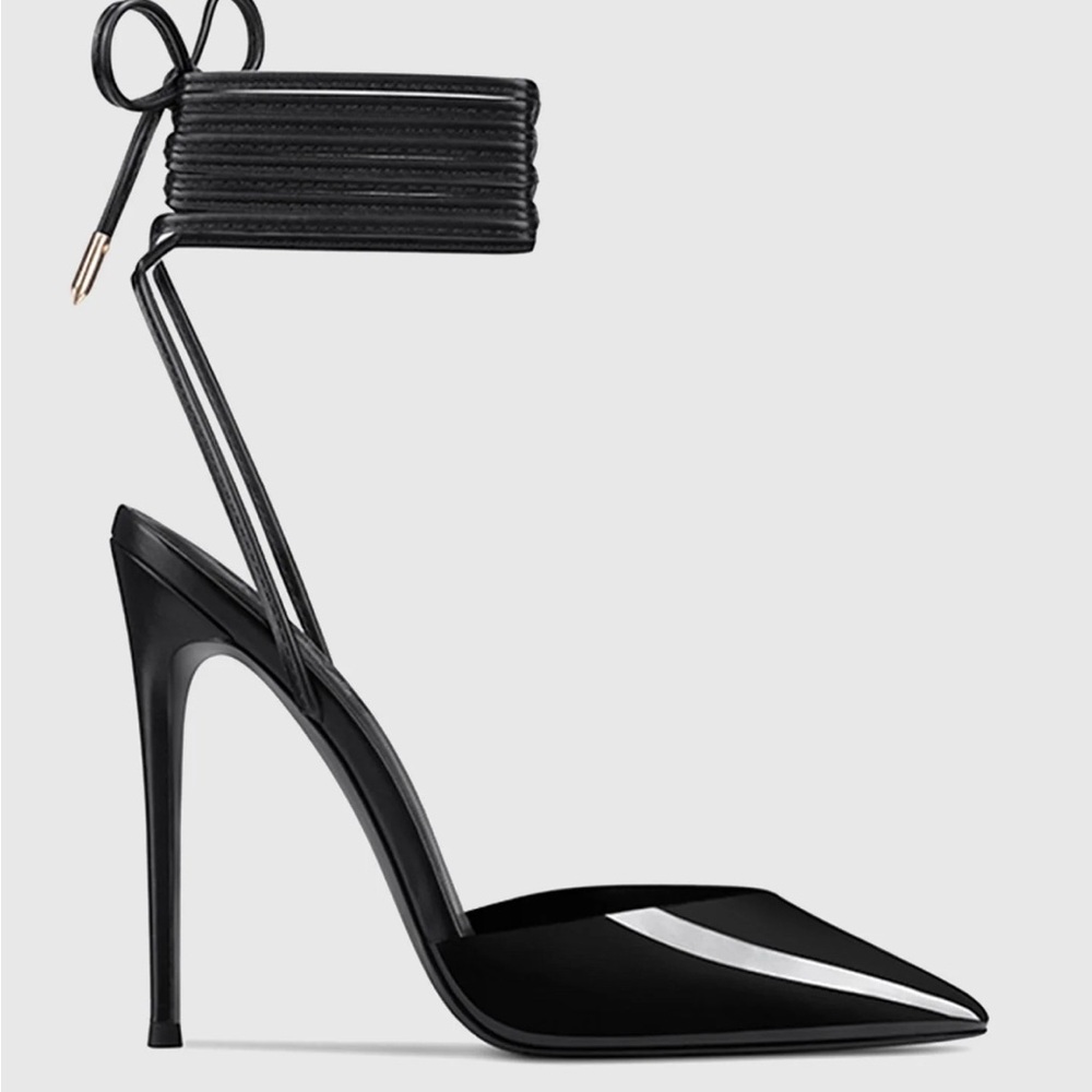 The Luisa Lace Up - Nero box included